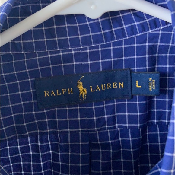 Mens ralph lauren dress shirt size L - Picture 3 of 3